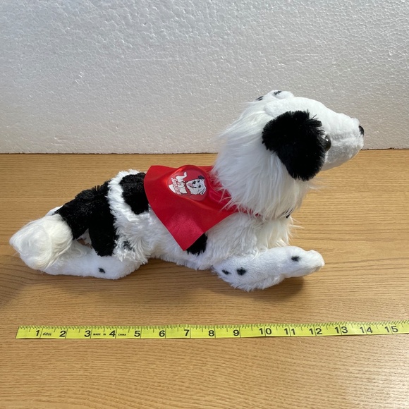 The Super Collies Hero Plush Border Collie Dog Late Night with David Letterman - Picture 12 of 13